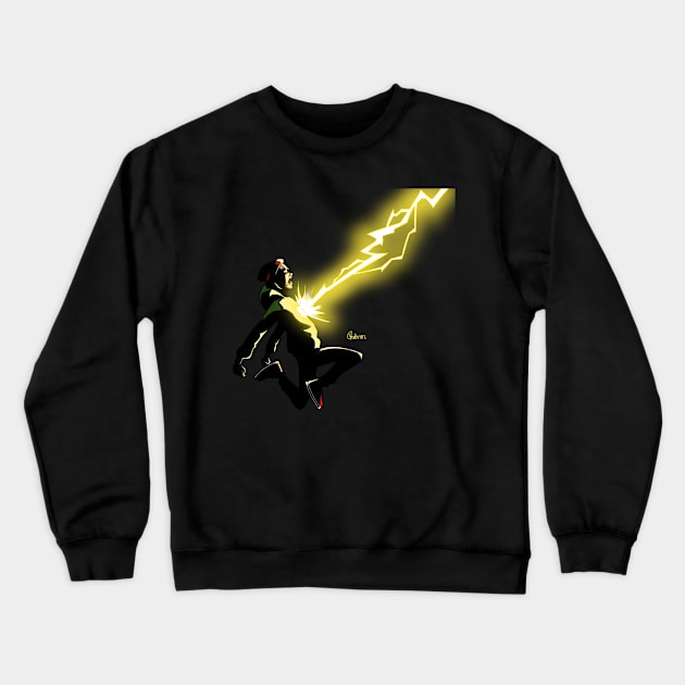 Shazam Crewneck Sweatshirt by Gabron_art